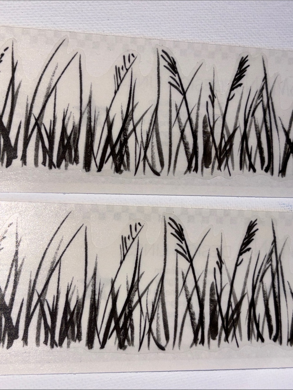 Mrs. Grossman Design Lines Retired Sticker Sheets Brush Grass Grossman Stickers